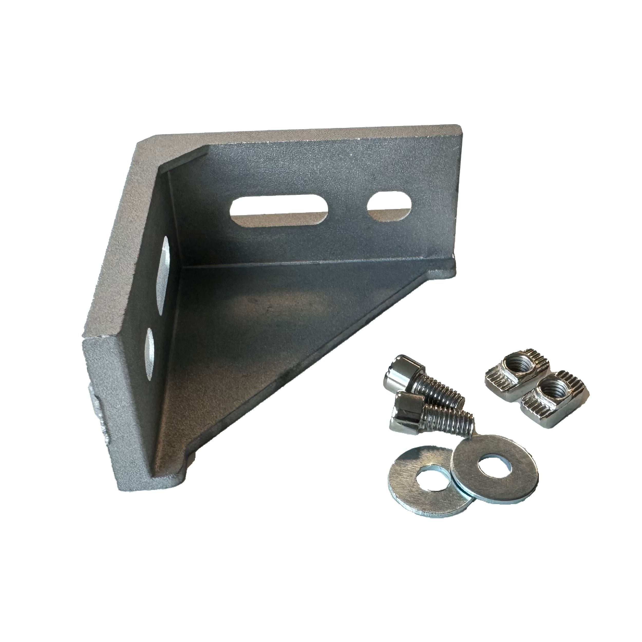 thumbnail image 2 of XPOtool 2-Pack Adjustable Aluminum Tarpaulin Brackets For Trailers (100-145cm) 2 of 6