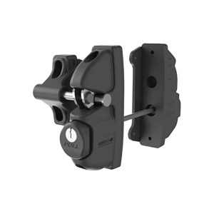 Double Hooked Gravity Latch Double Side