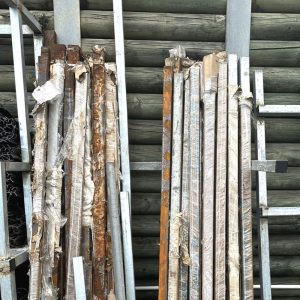 50mm x 50mm x 2mm Used Steel Square Hollow 2M