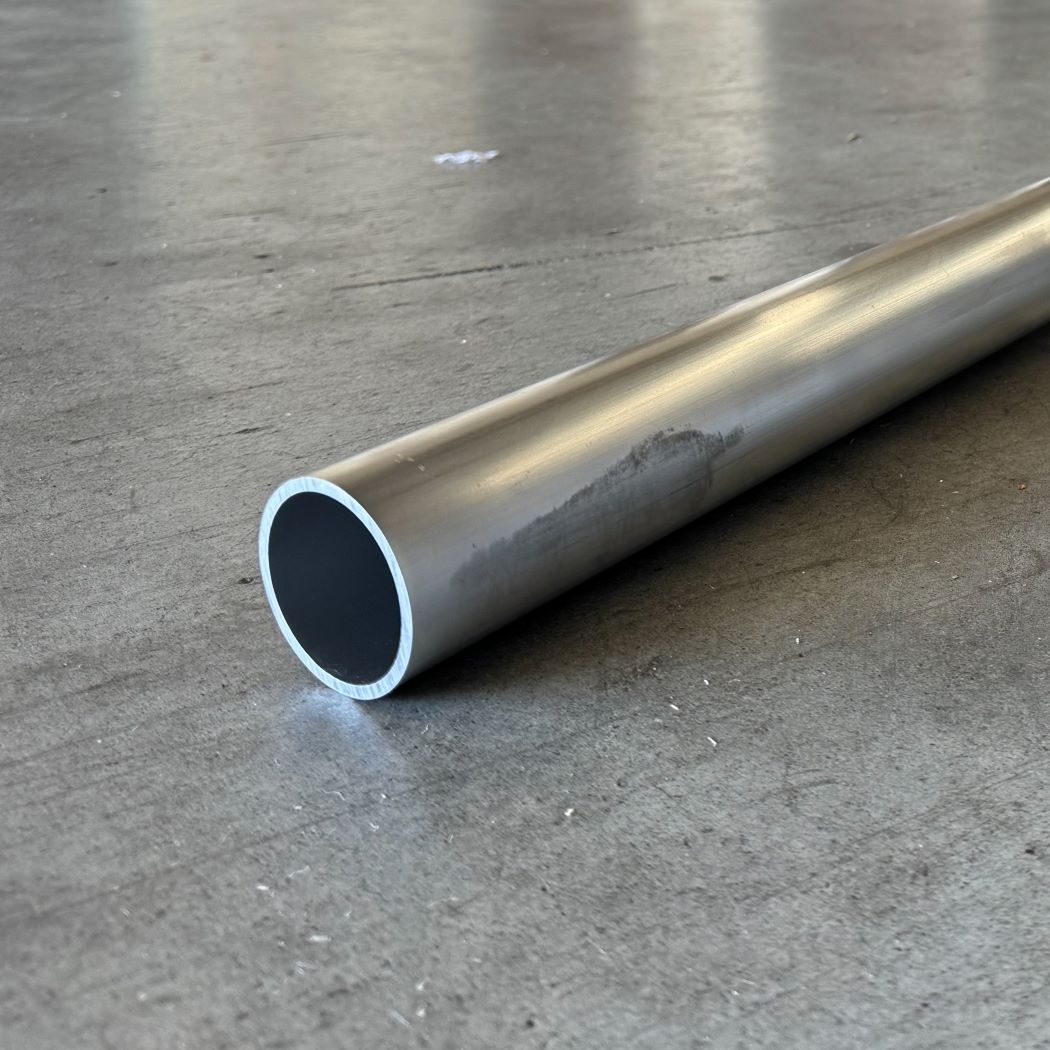 thumbnail image 2 of 42-Inch Clear Anodized Aluminum Round Tube, 1 3/8" OD X 1.200" ID, Aerospace Grade 6061-T6 2 of 5