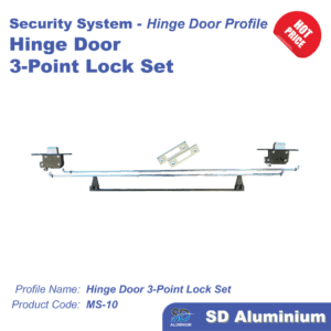 Hinge Door 3 Point Lock Kit
