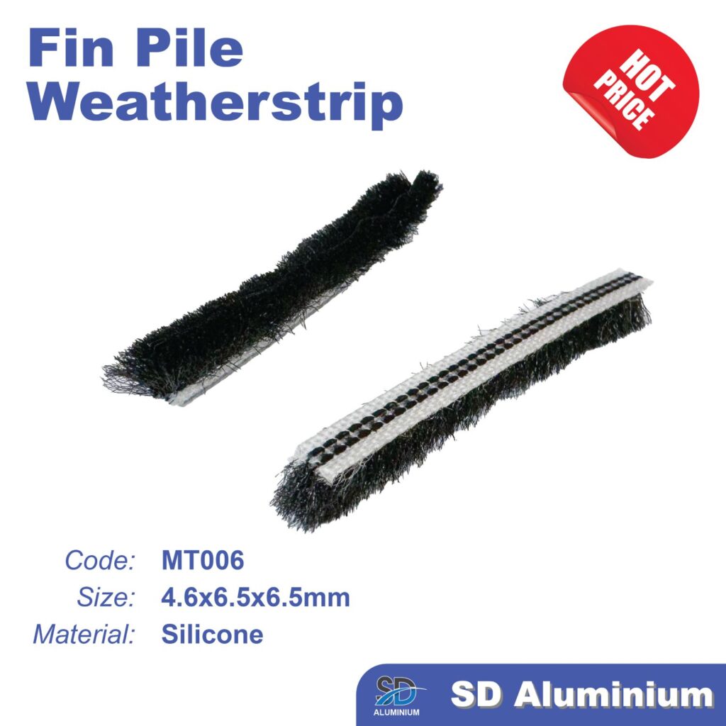 Fin Pile Weather strip - SD ALUMINIUM