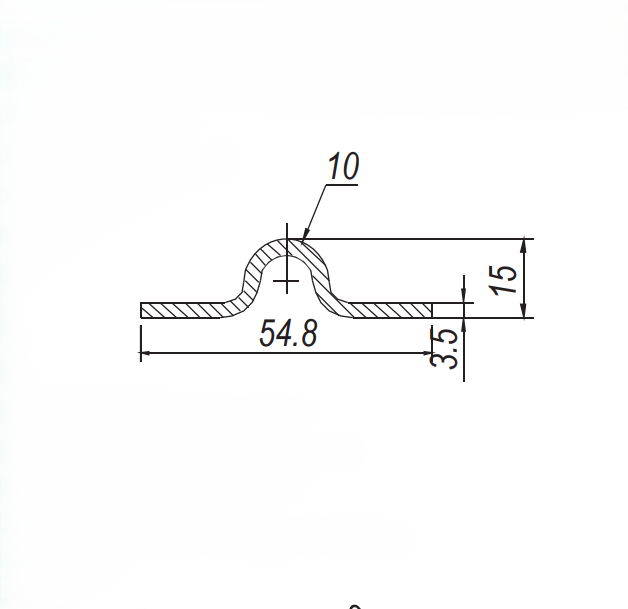 Zinc Plated Steel Gate Bolt-down Sliding Track - Groove 10mm - 3m & 6m Length - Image 2
