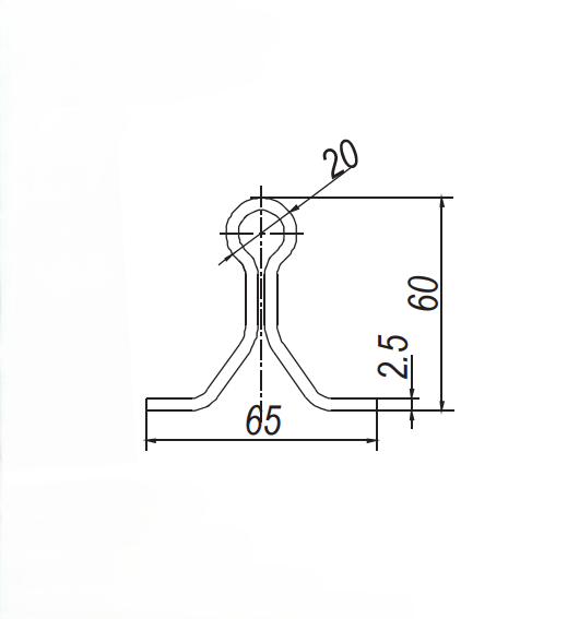 Zinc Plated Steel Gate In-ground Sliding Track - Groove 10mm - 5.8m Length - Image 2