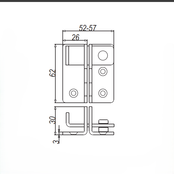 Sliding Gate Latch - Left & Right Opening - Image 2