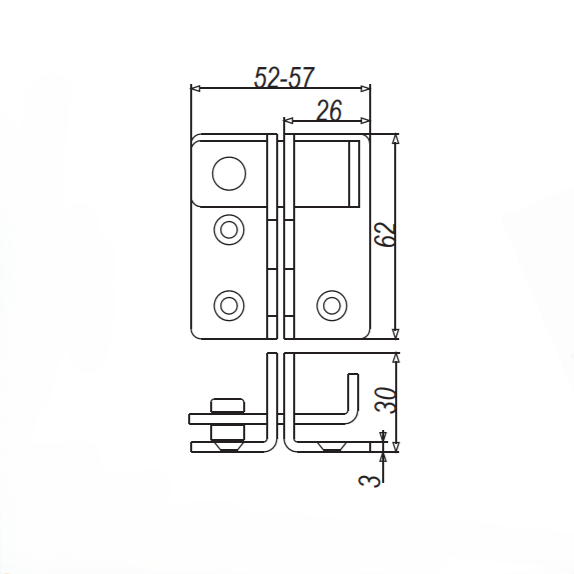 Sliding Gate Latch - Left & Right Opening - Image 3