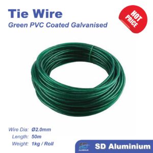 Green Hot-Dip Galvanized Binding Wire 50M Ø2mm