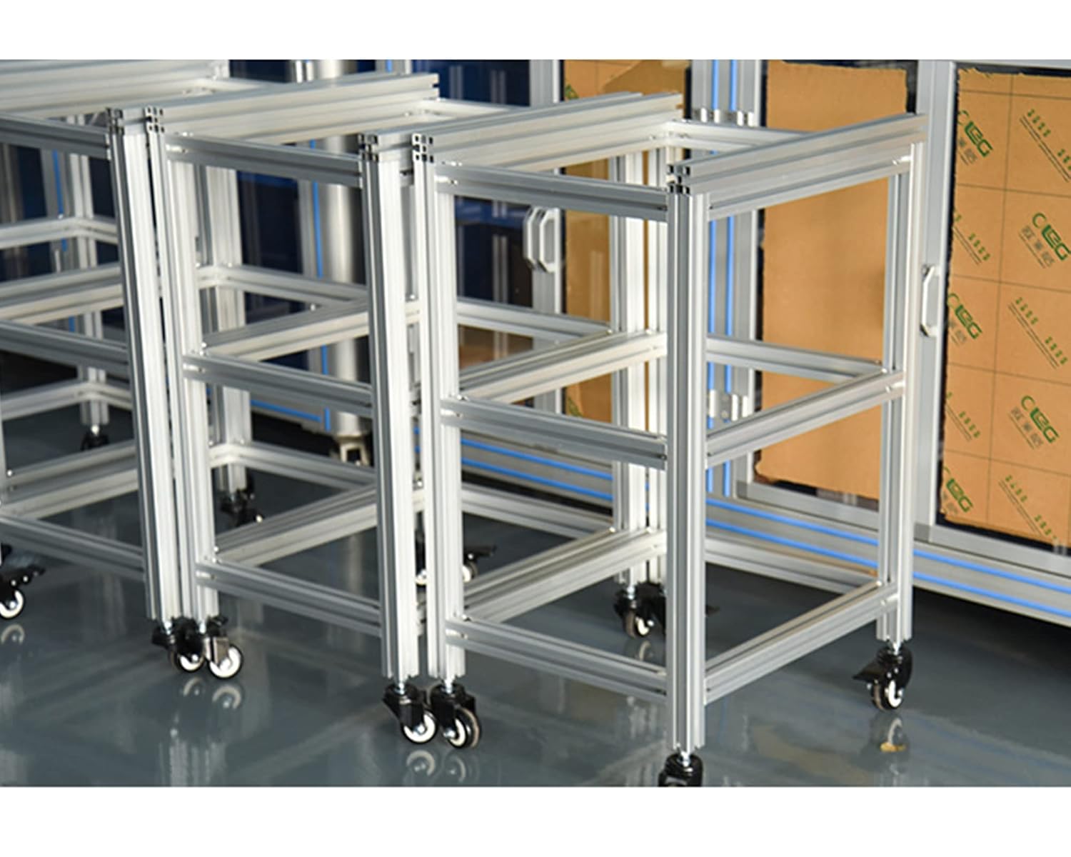 Slot System Window Innovative Use of Aluminium T-Slot Systems in Custom Project