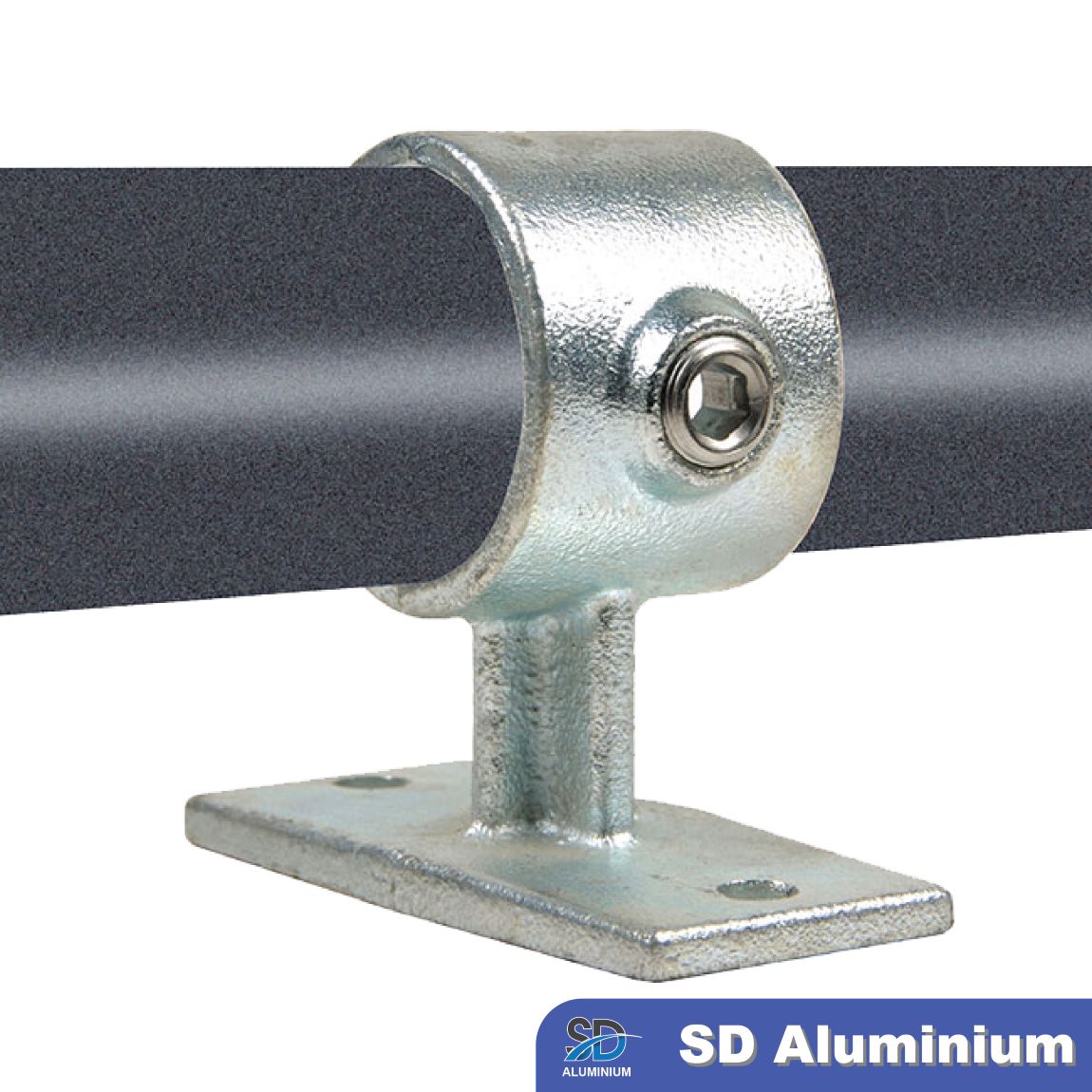 Cast Iron Key Clamp Handrail Support Range Of Compatible Tube Sizes 