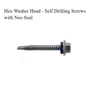 M5.5 x 40 Hex Washer Head - Self Drilling Screws with Neo Seal