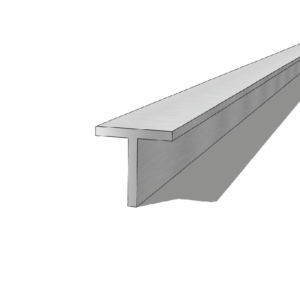 Aluminium 25 x 25 x 3mm T Bar 5.95M