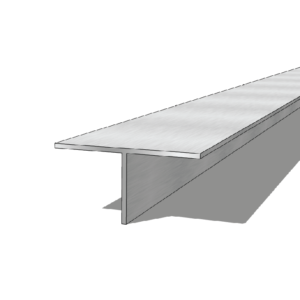 Aluminium 50 x 25 x 1.6mm T Bar 5.95M