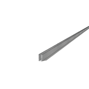 Aluminium 4.3 x 8 x 0.6mm U Channel 5.95M