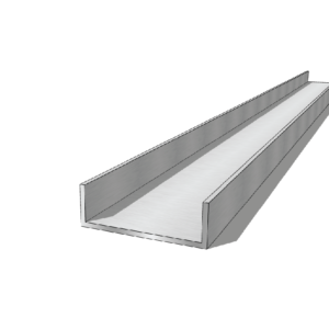 Aluminium 75 x 25 x 3mm U Channel 5.95M