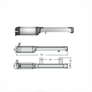 BFT Kustos Ultra BT-B40 Automation Swing Gate Motor